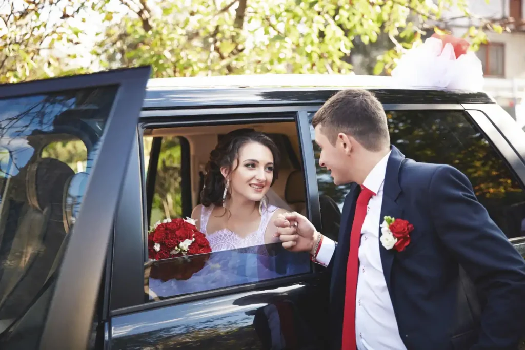 Wedding Car Hire in Woking with professional chauffeur service